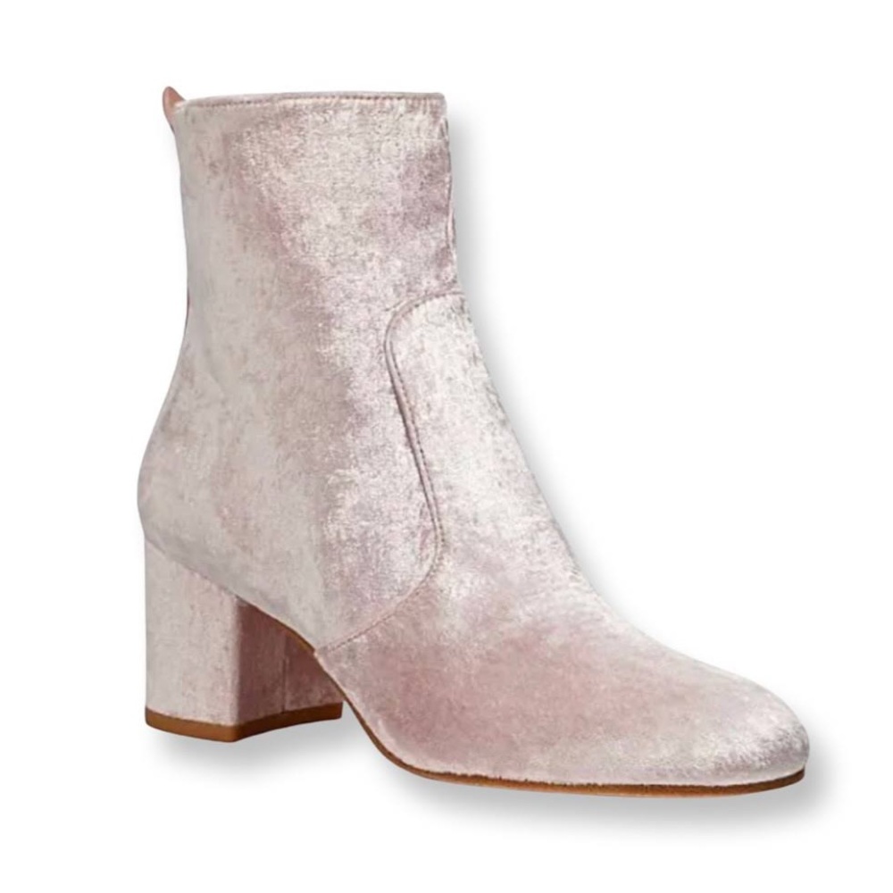 COACH velvet booties 🌸